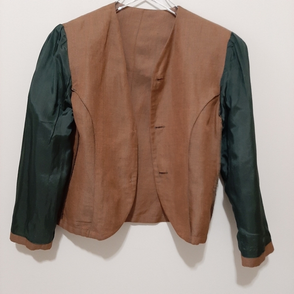 Giorgio Armani Made in Italy Linen Blend Size 12 - Picture 9 of 12